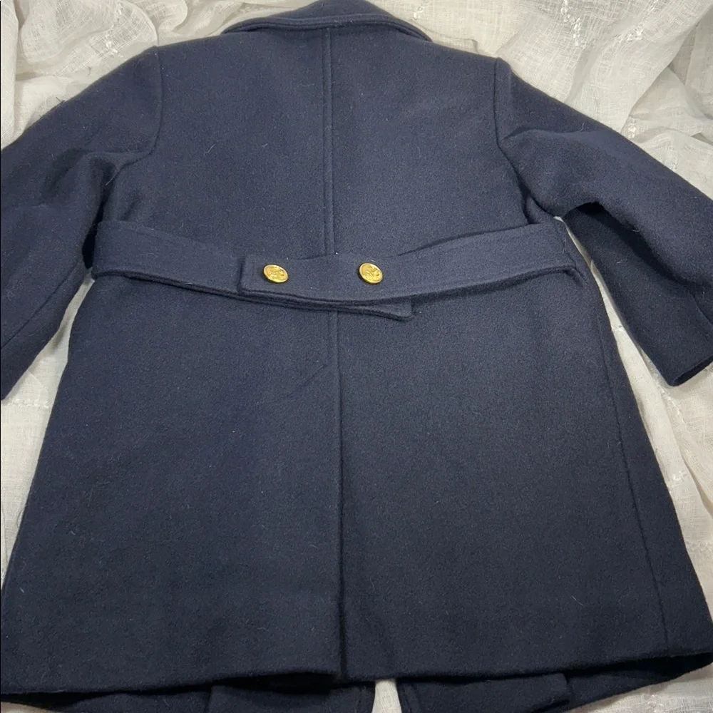 Fieldston Clothes wool pea navy marine coat K00058 size 3T